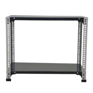 Mil-Nil Prime CRC Sheet 2 Shelf 24 Gauge Multipurpose Slotted Angle Rack | Adjustable Shelf Hight Rack for Home & Kitchen (24x30x12 Inch, 5.8 Kg, Grey/Havels) 16 Gauge Angles